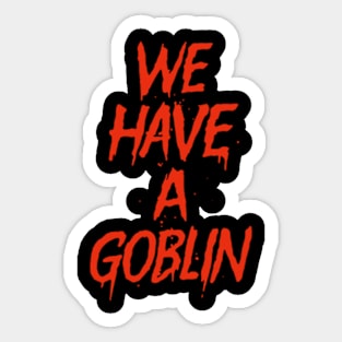 FU Goblin.back Sticker